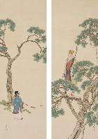 吉川霊華《寿老》当館所蔵