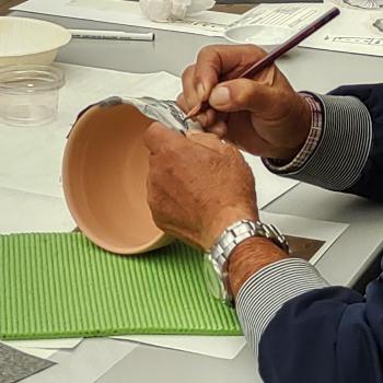 陶芸体験教室2025作業風景3